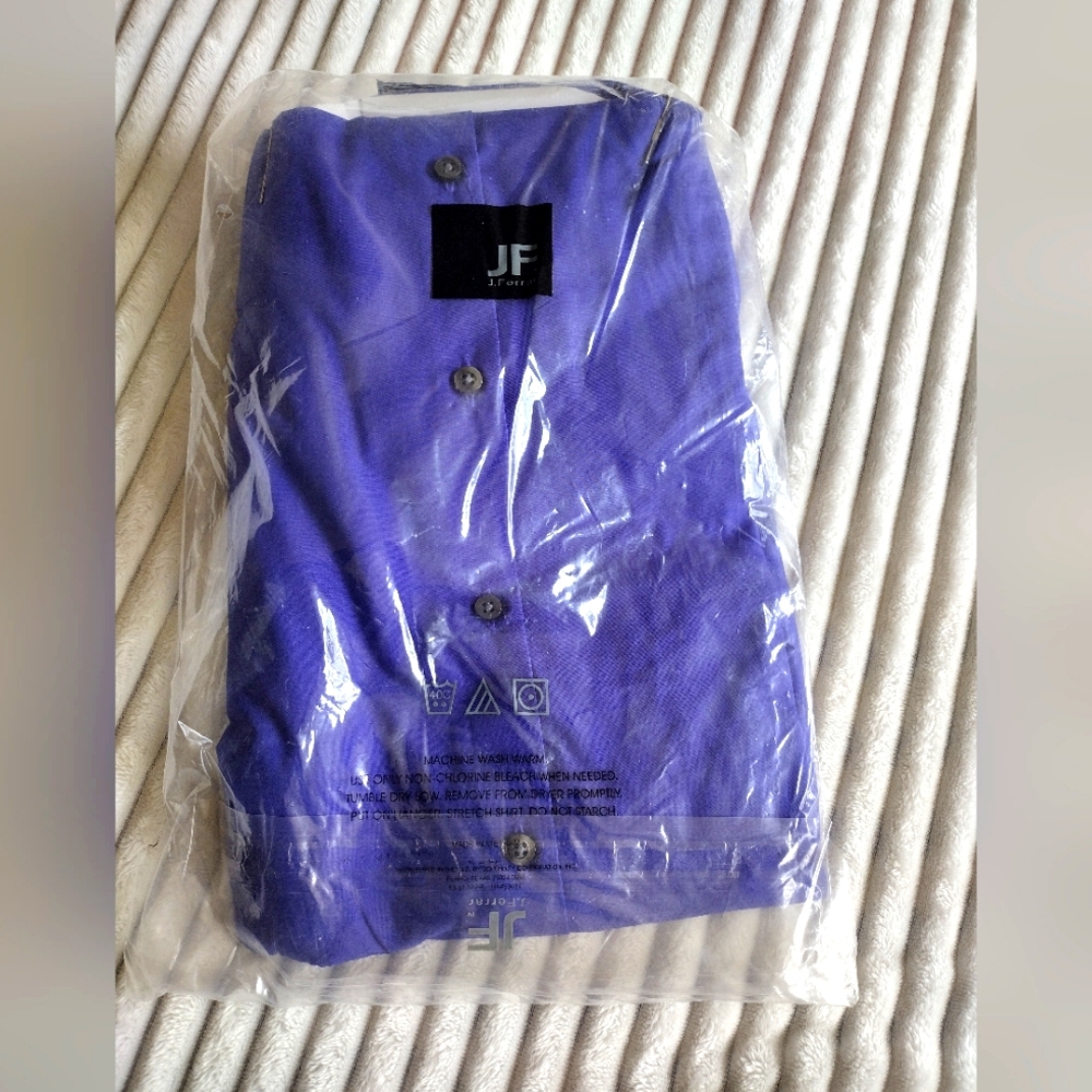JF Purple Button-Up Shirt